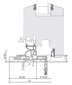 Balkonschwelle