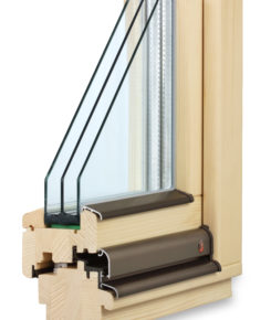 nejmodernější dřevěná okna TTK pasiv plus