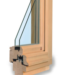 rustikální dřevěné okno TTK rustikal